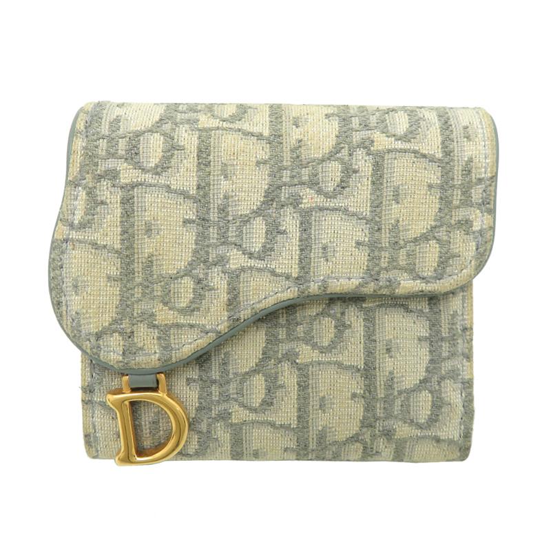 銀座店］Christian Dior クリスチャンディオール Saddle Lotus
