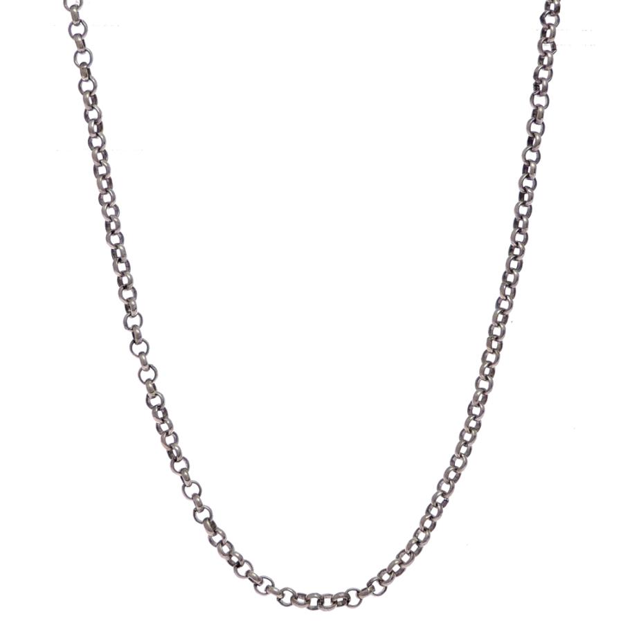 CHROME HEARTS ロールチェーン チェーン、重量5.6g 20インチ 銀座店］CHROME HEARTS クロムハーツ ロール チェーン 20インチ
