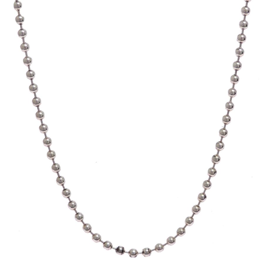 銀座店］CHROME HEARTS クロムハーツ ボール チェーン 30インチ