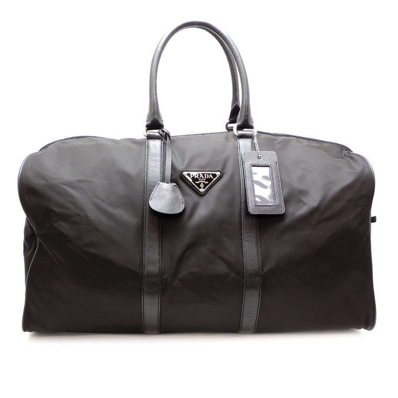 PRADA（プラダ） ［飯能本店］PRADA V20 ボストンバッグ ナイロン NERO