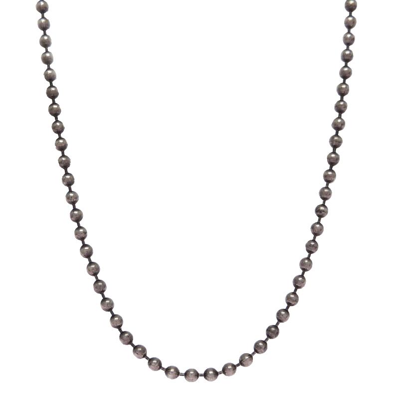 銀座店］CHROME HEARTS クロムハーツ SV925 18インチ ボールチェーン