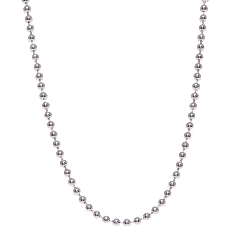 銀座店］CHROME HEARTS クロムハーツ ボールチェーン ネックレス