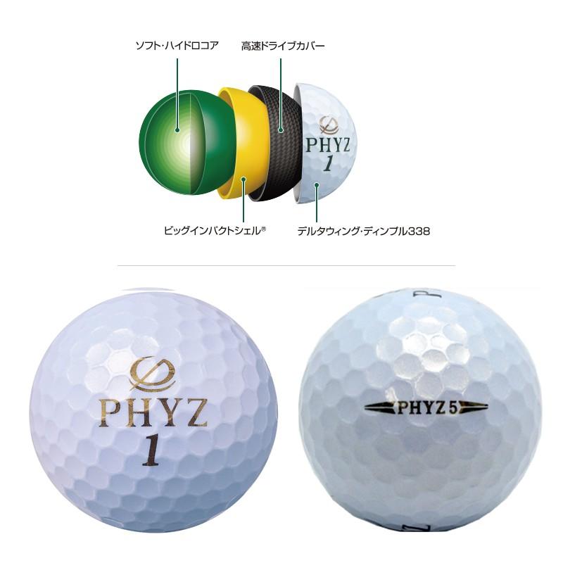 19年モデル Phyz ファイズ パールホワイト 1ダース 12個 ゴルフボール Gh Ds大黒屋 通販 Yahoo ショッピング