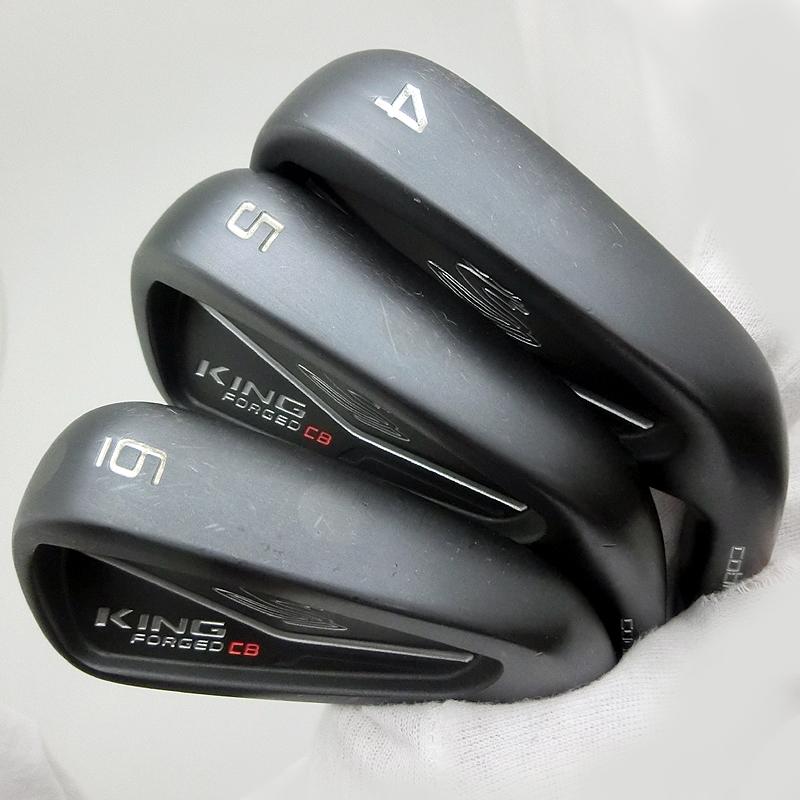 Cobra コブラ KING FORGED CB MB ブラック アイアン　コンボモデル　7本セット(#4-Pw)　KBS S-TAPER 110　 キング フォージド /GH10473