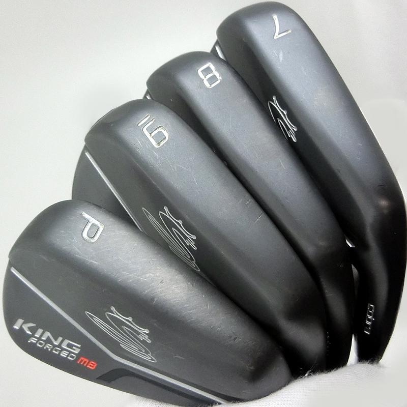 Cobra コブラ KING FORGED CB MB ブラック アイアン　コンボモデル　7本セット(#4-Pw)　KBS S-TAPER 110　 キング フォージド /GH10473