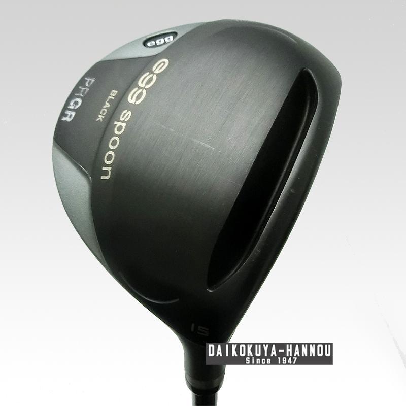 飯能本店］PRGR プロギア 2021年モデル egg spoon BLACK エッグ  