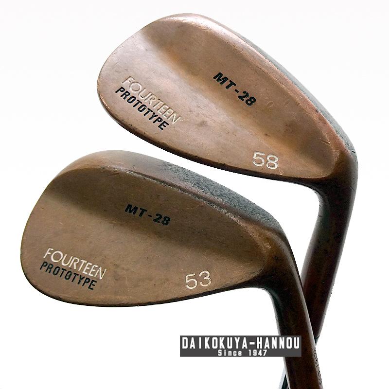 フォーティーン  ウェッジ MT-28 PROTOTYPE　53°, 58°　2本セット 飯能本店］フォーティーン MT-28 PROTOTYPE 53°, 58° 2本セット