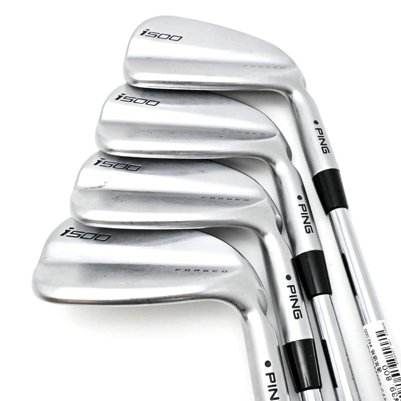 PING ピン i500 アイアン 4本セット(#7〜W) ドットブラック N.S.PRO