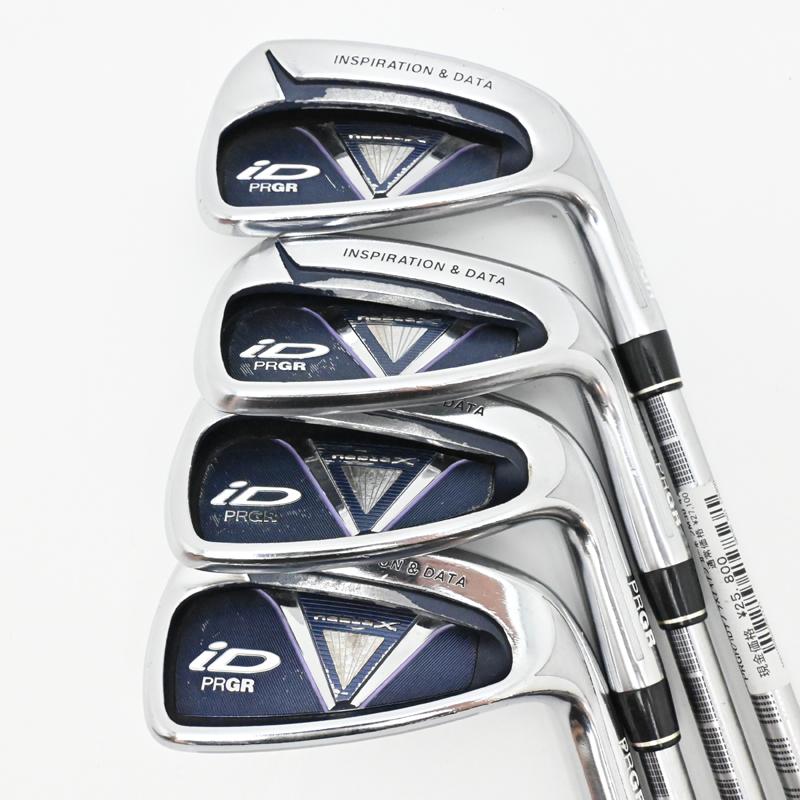 名器 PRGR プロギア iD nabra X アイアンセット 4本セット PRGR プロギア iD nabla X アイアン 4本セット(#7〜Pw) M-30(L