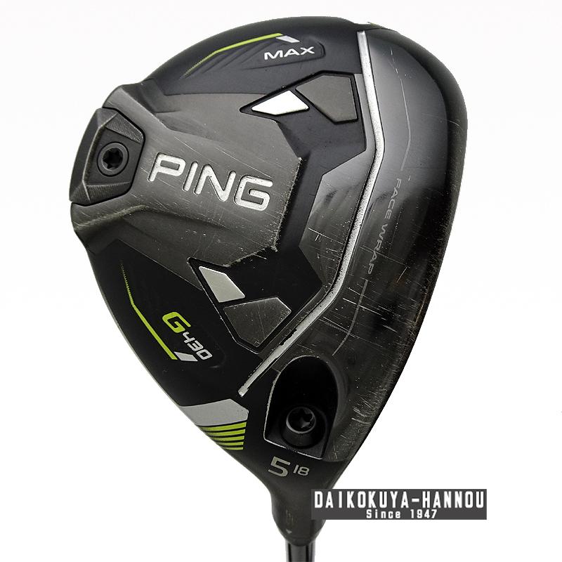 PING G430 MAX フェアウェイウッド 5W ALTA J CB(R) 【公式通販】