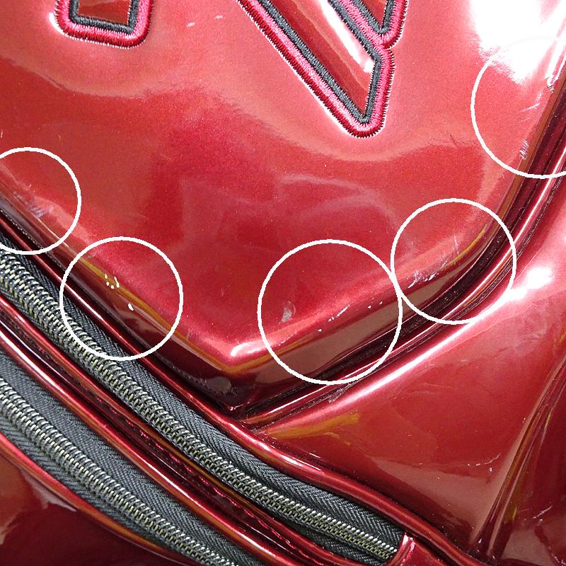 ジェイドアドラー JADE ADLLER プロ キャディバッグ カラー：ワイン