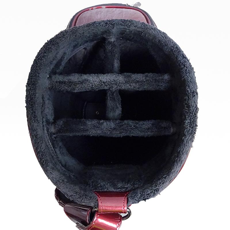 ジェイドアドラー JADE ADLLER プロ キャディバッグ カラー：ワイン