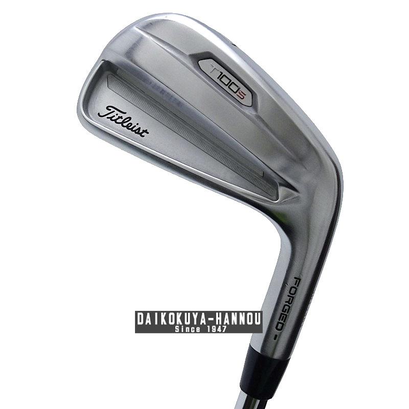 Titleist T100S（2021） モーダス115 S 6-P 5本セット Titleist タイトリスト T100S 5本セット(#6-Pw) アイアン N.S. PRO