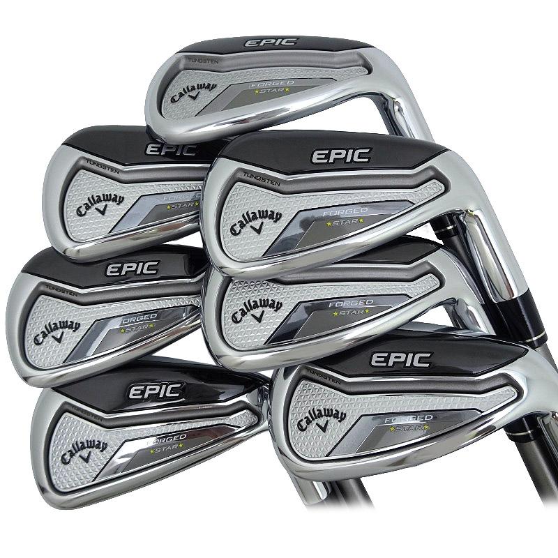 キャロウェイEPIC FORGED STAR純正シャフトSPEEDER SR キャロウェイ EPIC FORGED STAR 7本セット(#6-Sw) アイアン エピック
