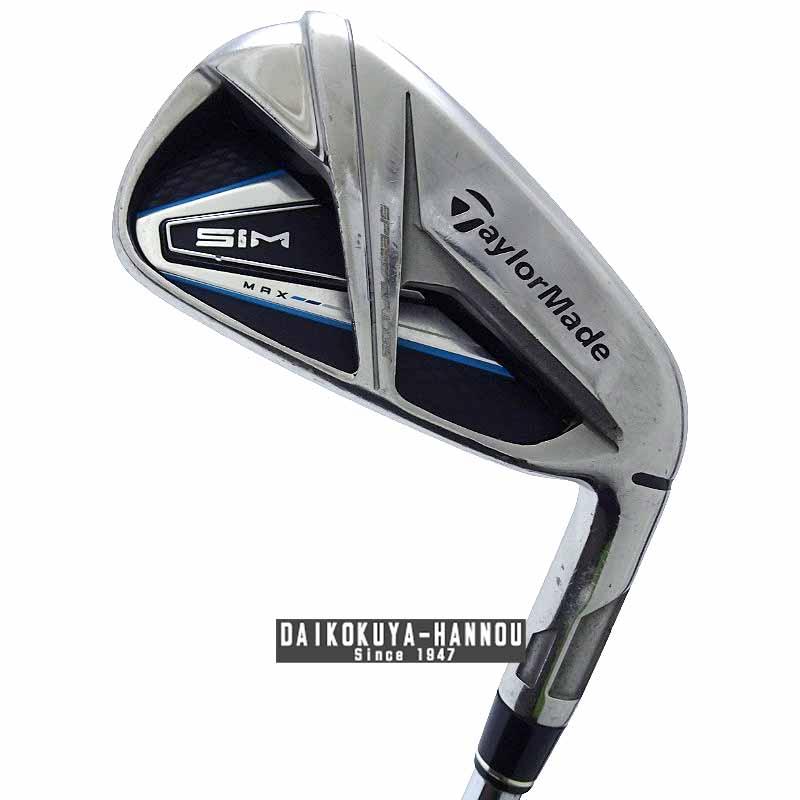 TaylorMade テーラーメイド SIM MAX 5本セット(#6-Pw) アイアン シム