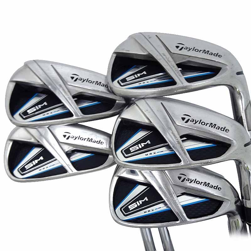 TaylorMade テーラーメイド SIM MAX 5本セット(#6-Pw) アイアン シム