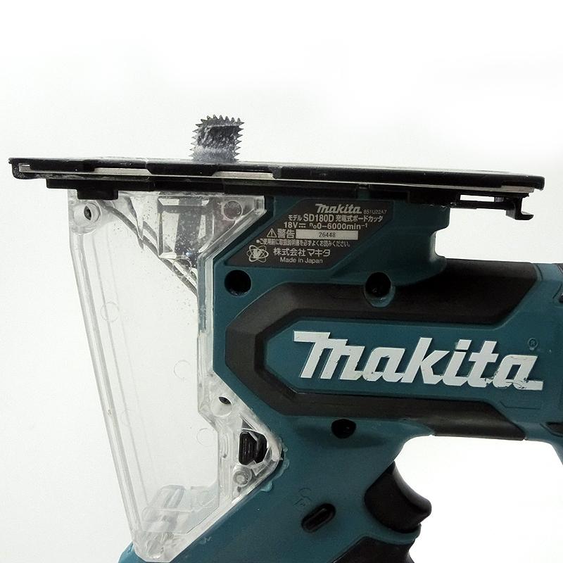 makita　充電式ボードカッタ 【SD180DZ】 バッテリ 3.0Ah 18V ×2本 / 充電器 / ケース 付　切断工具 【周年】 /KH03384