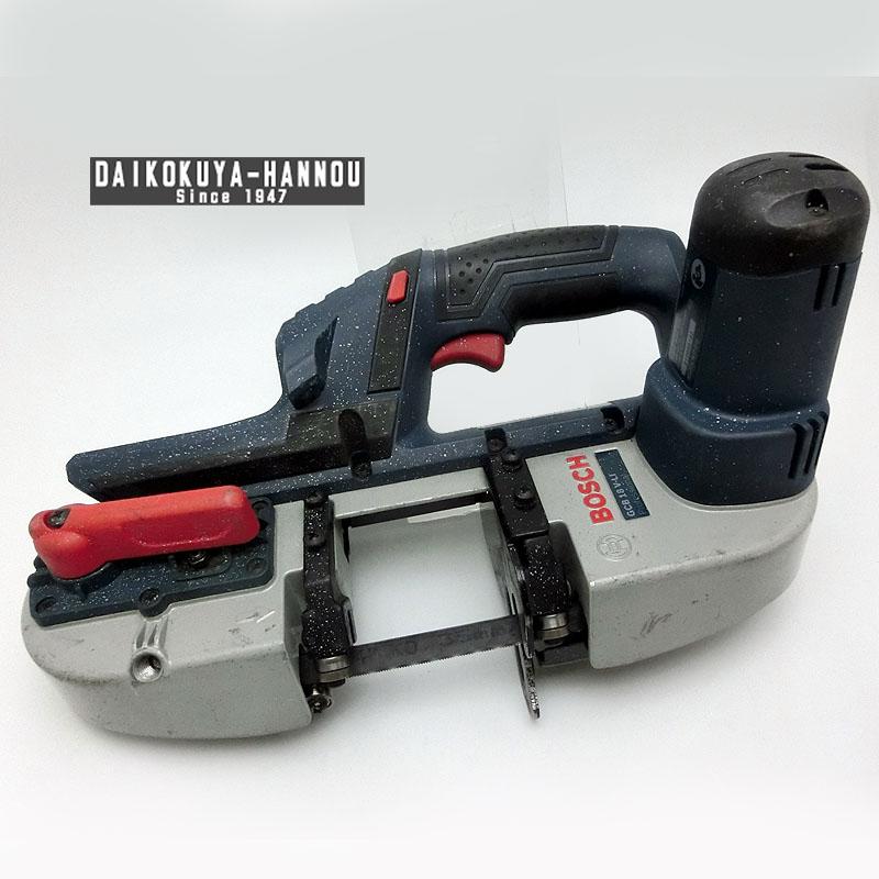 BOSCH 18V バンドソー 本体と充電器、替刃3枚付き