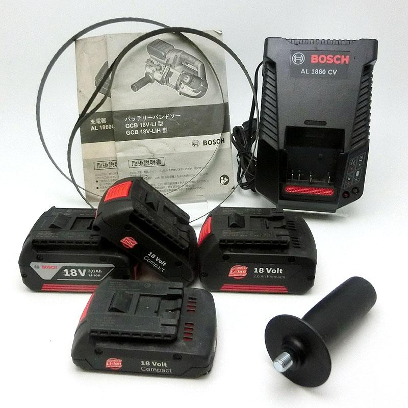 ジャンク品】ボッシュ BOSCH バッテリーバンドソー GCB18V-LIH 本体 