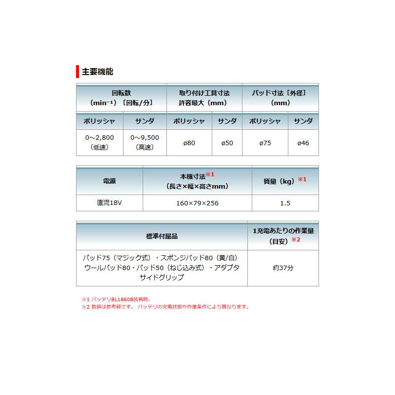 makita マキタ 充電式サンダポリッシャ PV300DRG 研磨 /KH05830 makita マキタ 充電式サンダポリッシャ PV300DRG 研磨 /KH05830
