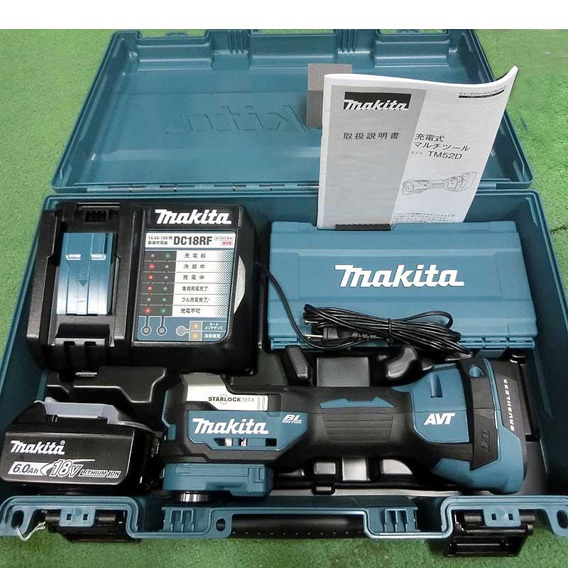 makita マキタ 18V 充電式マルチツール フルセット TM52DRG (6.0 makita マキタ 18V 充電式マルチツール フルセット TM52DRG (6.0
