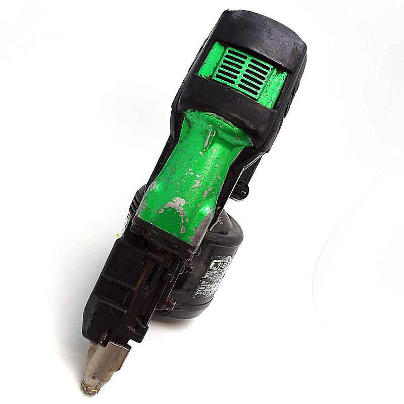HITACHI 日立 90mm 高圧ロール釘打機 NV90HR メタリックグリーン