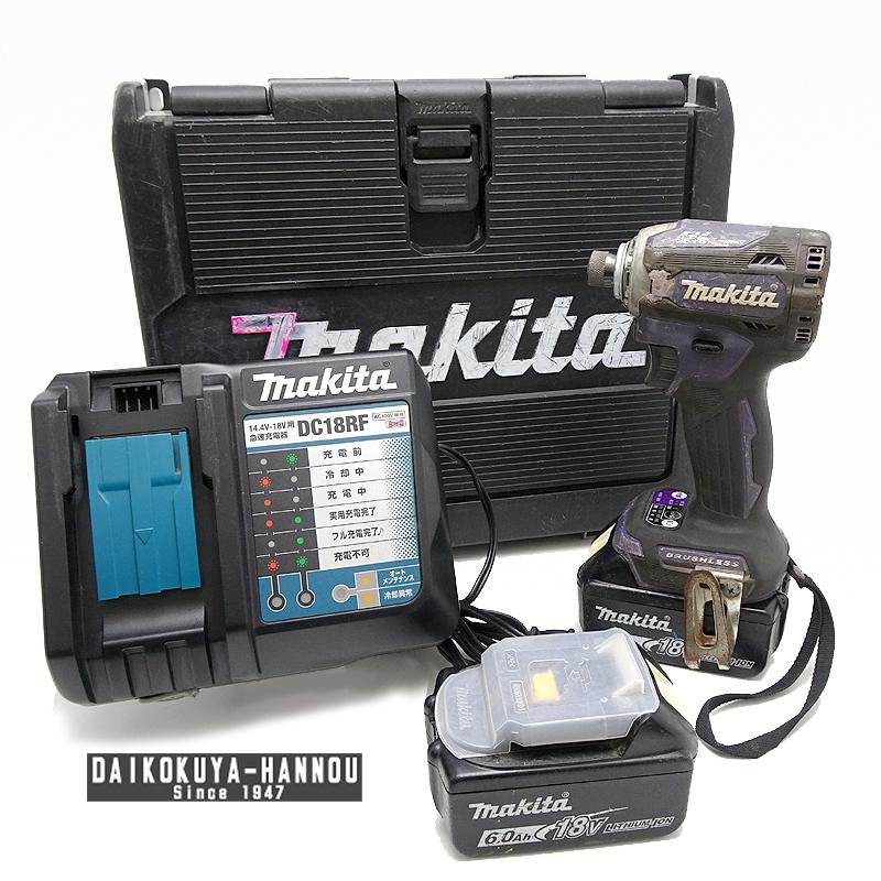 飯能本店］makita マキタ 18V 充電式インパクトドライバ 6.0Ah