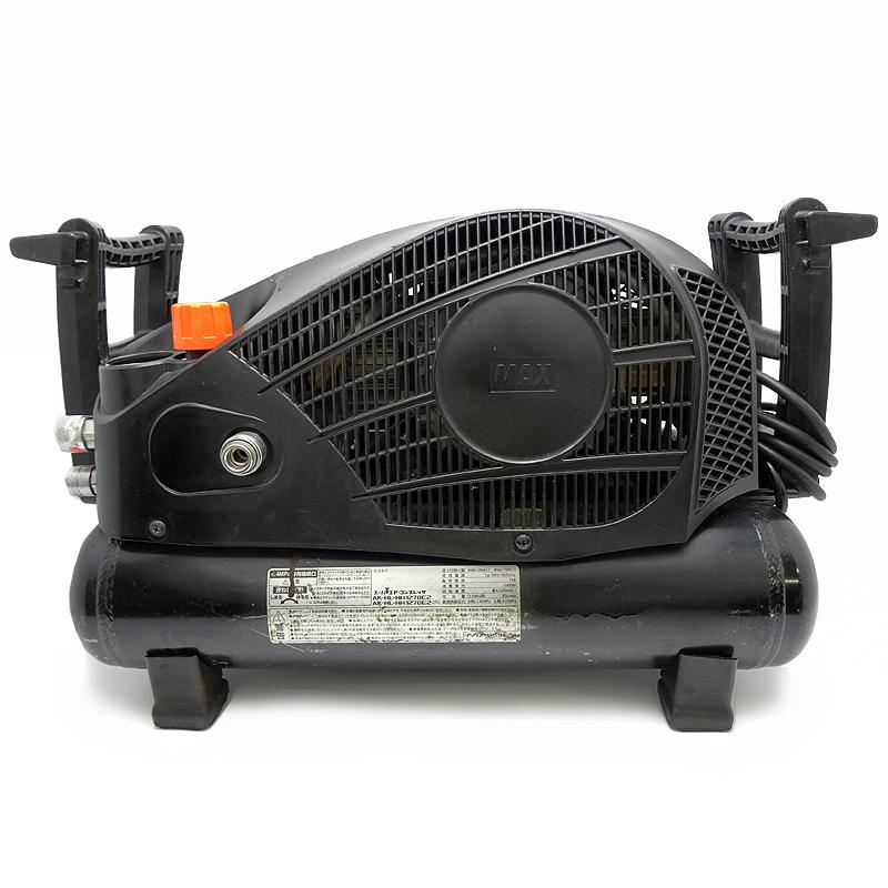 MAX マックス 高圧エアーコンプレッサ AK-HH1270E2 ブラック MAX AK-HH1270E2 スーパーエアコンプレッサ 社外高圧ホース付き