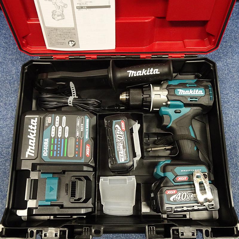 makita マキタ 40Vmax 充電式震動ドライバドリル DF003GRDX フルセット 