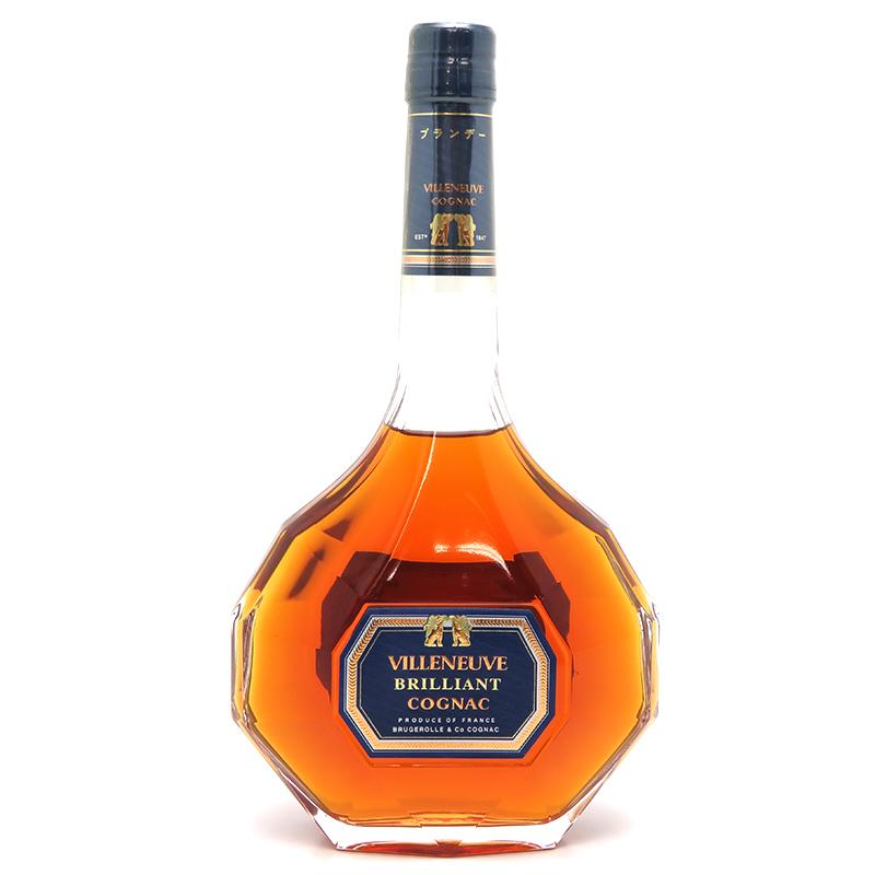 飯能本店］ ヴィルヌーブ VILLENEUVE ブランデー コニャック 700ml