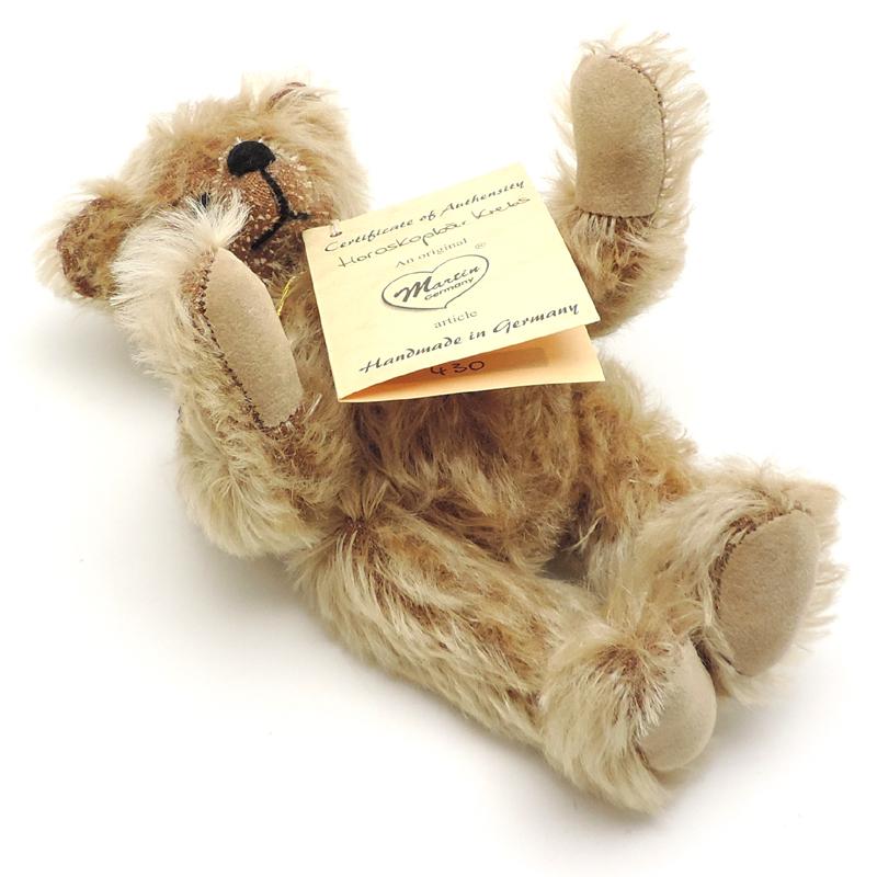 飯能本店］Martin マーティン テディベア 星座シリーズ 蠍座 2000体