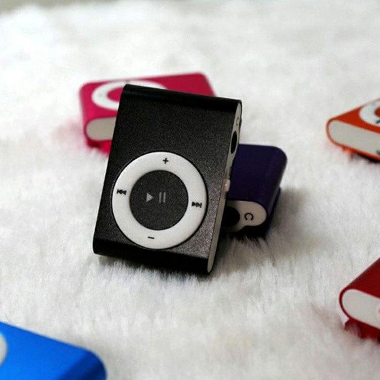 MP3プレイヤー microSDカード対応 クリップ MP3プレイヤー本体のみ