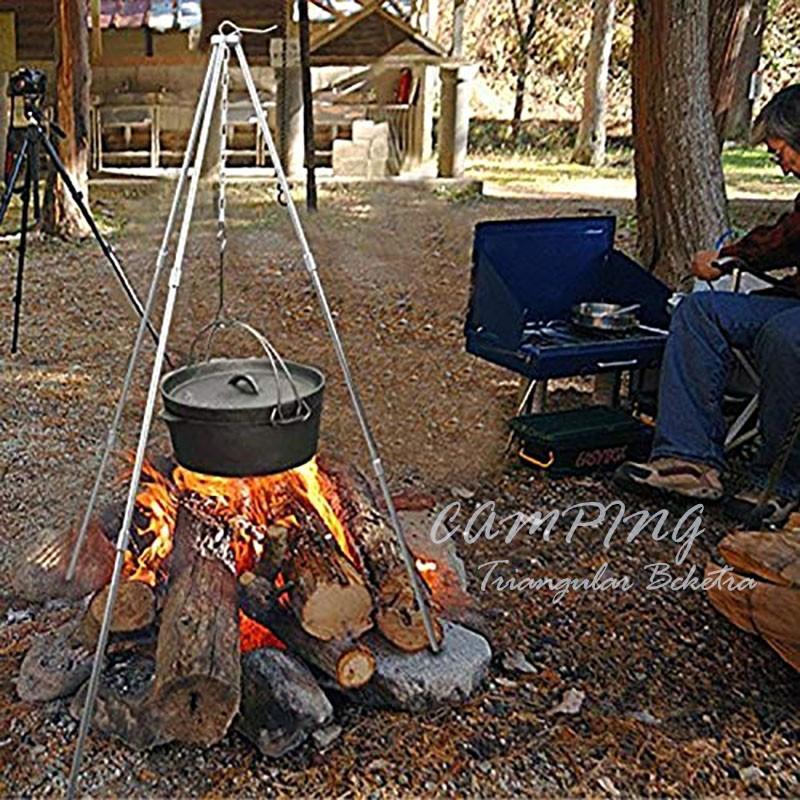 トライポッド 焚火三脚 焚き火スタンド 安定 ステンレス 調理 器具 焚き火 補助 ファイヤースタンド 折り畳み キャンプ 最大耐重量 Uc 0173 張本 ストア 通販 Yahoo ショッピング