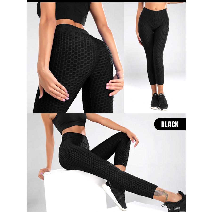 トレーニングレギンス フィットネス ヨガ フローラル ヒップアップ