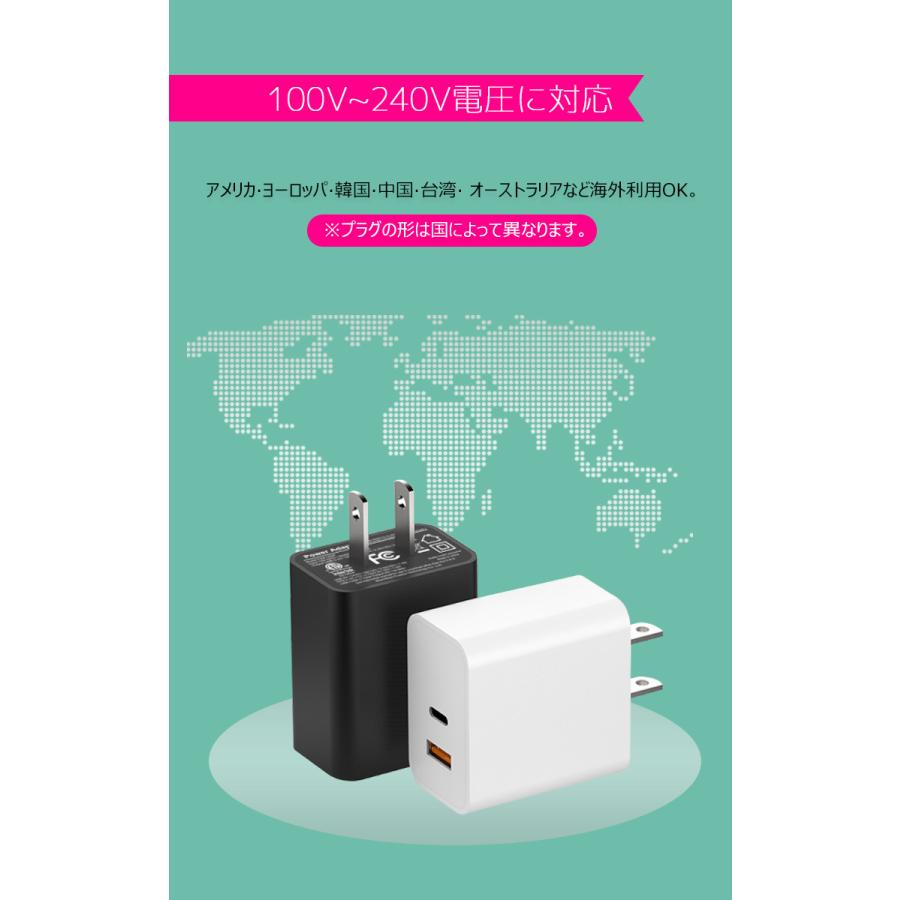 充電器 タイプc Type C Pd30w 高速充電アダプター Usb C スマホ充電器 Type C 充電 Usb C スマホ充電器 Type C 充電器 超薄型 100 240v 海外対応 Uc 0739 張本 ストア 通販 Yahoo ショッピング