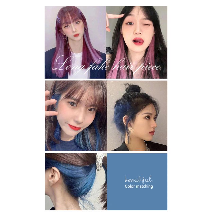 ウィッグ 2個セット ワンタッチ エクステ セルフ ヘア パッチン