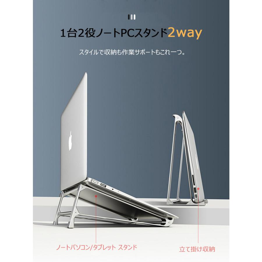 ノートパソコンスタンド 縦置き 折りたたみ PCスタンド テレワーク 在宅 滑り止め コンパクト収納 猫背 解消 冷却 アルミ 縦置き 卓上 アルミ合金 腰痛 肩こり :uc-1128:張本 ストア - 通販 - Yahoo!ショッピング ノートパソコンスタンド 縦置き 折りたたみ PCスタンド テレワーク 在宅 滑り止め コンパクト収納 猫背 解消 冷却 アルミ 縦置き 卓上 アルミ合金 腰痛 肩こり :uc-1128:張本 ストア - 通販 - Yahoo!ショッピング