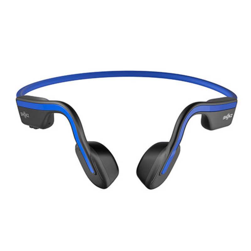 Shokz ショックス AFT-EP-000024 エレベーションブルー 骨伝導ワイヤレスヘッドフォン Bluetooth マイク対応 OpenMove｜dshopone-y｜02