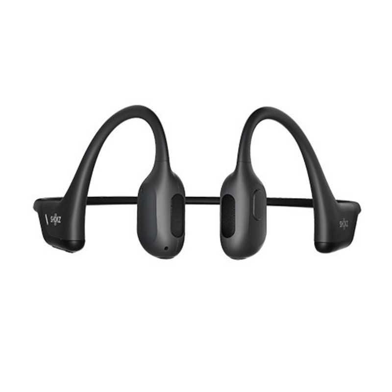 Shokz ショックス SKZ-EP-000007 ブラック 骨伝導イヤホン ワイヤレス Bluetooth マイク対応｜dshopone-y｜02