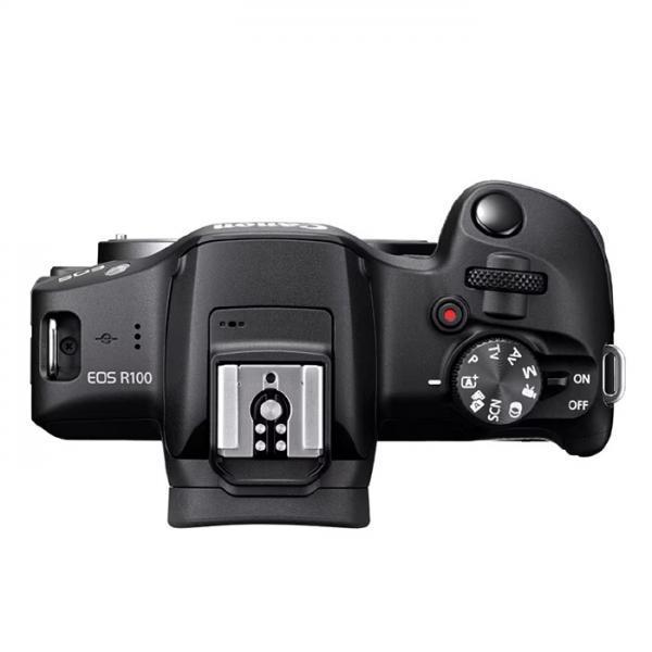 キヤノン カメラ デジタル一眼カメラ EOS R100 EOS R100 RF-S18-45 IS STM レンズキット Canonの画像