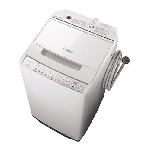 HITACHI 日立 BW-V70G(W) ホワイト ビートウォッシュ 全自動洗濯機 7kg 