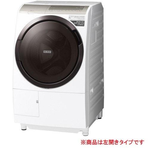 HITACHI ドラム式洗濯乾燥機 ビッグドラム 左開き ホワイト BD