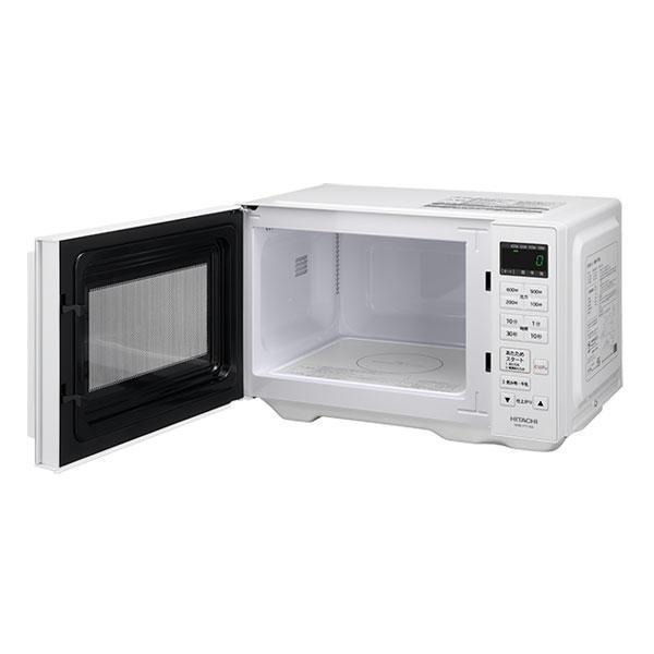 HITACHI 電子レンジ HMR-FT19A フラットタイプ ヘルツフリー HITACHI 日立 ヘルツフリー HMR-FT19A ホワイト 電子レンジ 19L