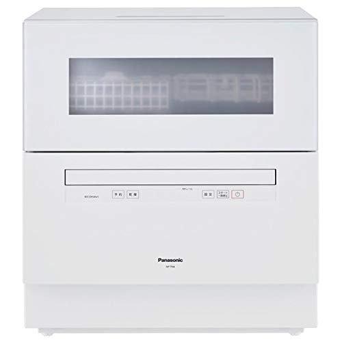 【美品】Panasonic 食洗機 NP-TH4 2021年製 Panasonic（パナソニック） NP-TH4-W ホワイト 食器洗い乾燥機 卓上型