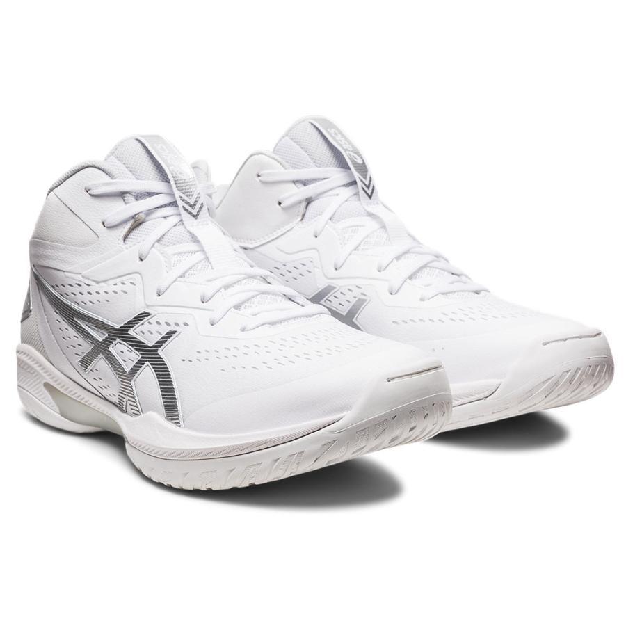 asics アシックス 1063A063 ホワイト×シルバー バスケット