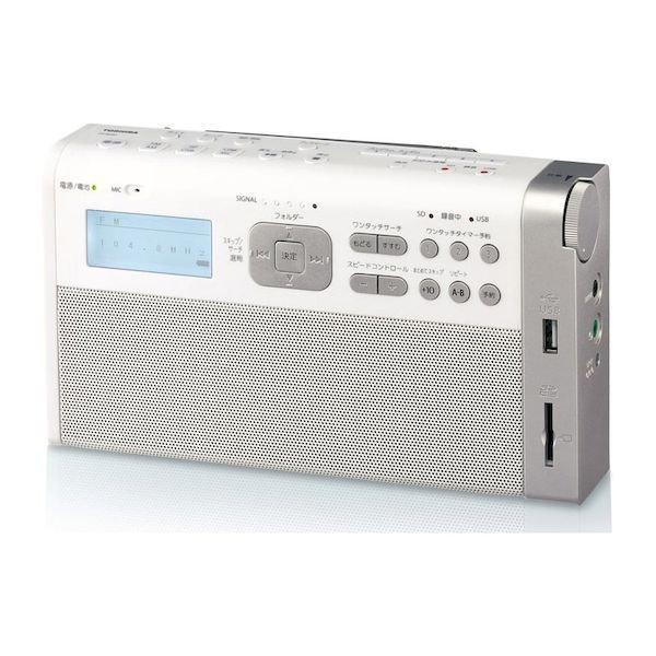 TOSHIBA 録音ラジオ TY-RHR1(W)