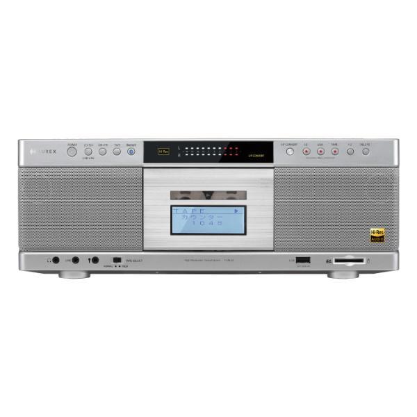 未使用品 TOSHIBA 東芝 TY-AK21 S シルバー ハイレゾ対応 TOSHIBA 東芝 TY-AK21(S) シルバー CDラジカセ カセットテープ