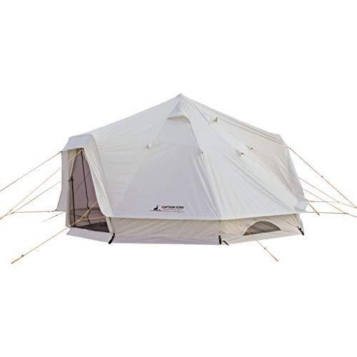 キャプテンスタッグ(CAPTAIN STAG) テント ワンポールテント DXオクタゴン 400UV 【サイズ400×400×H250cm】 UV・PU加工 キャリーバッグ キャプテンスタッグ テント ワンポールテント DXオクタゴン 400UV UV