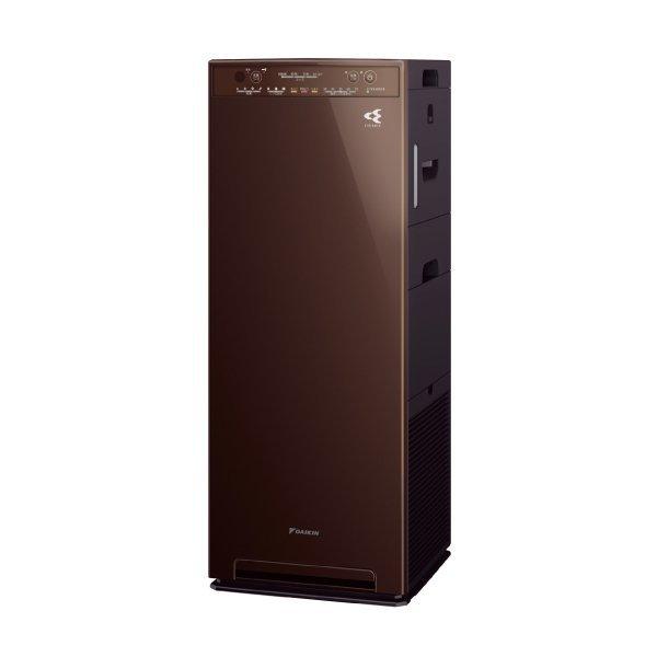 DAIKIN スリムタワー型加湿空気清浄機 ブラウン MCK55Y-T : ディー