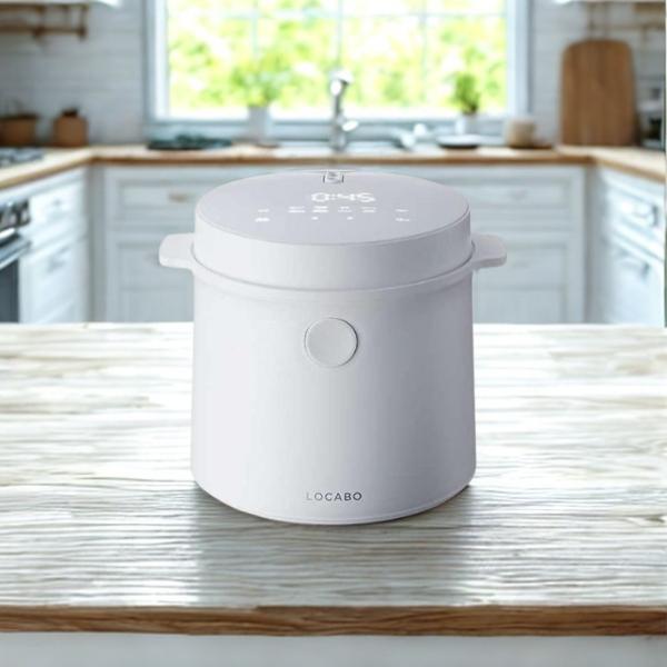 ロカボ 糖質カット炊飯器 糖質カット炊き2合 通常炊き5合 小型 保温 JM